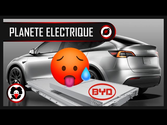 Batterie BYD Blade en surchauffe :  problème pour la Tesla Model Y ?