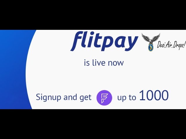 FlitPay Exchange Airdrop 1000 FLT tokens