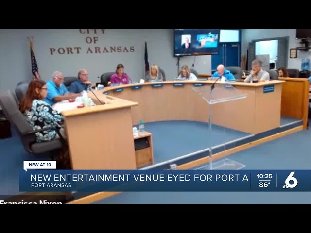 Port Aransas City Council votes on developing funding for event venue project