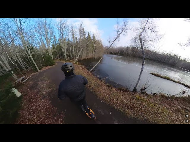 InMotion RS Scooter + Insta360 X3 camera in Cocagne NB