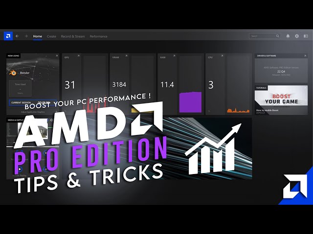 AMD Pro Edition Driver Optimization Guide | Best Settings For AMD User's | Boost Your PC's Power