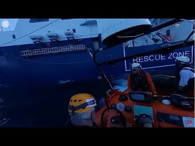 Seenotrettungseinsatz auf dem Mittelmeer 360° | Ärzte ohne Grenzen
