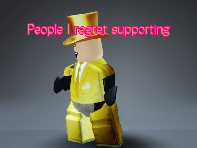 I regret supporting I_I