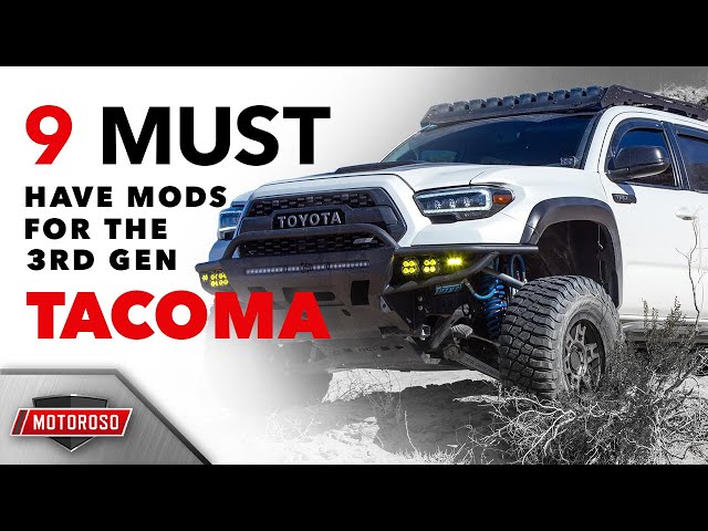 9 Must Have Mods For The 3rd Gen Toyota Tacoma (2016 - 2023)