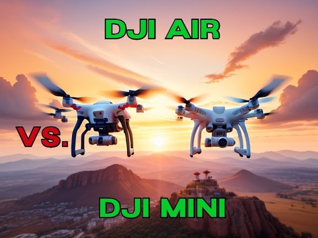 Ultimate Drone Showdown: DJI Mini vs. DJI Air - Exploring New RTH Modes in 4K UHD