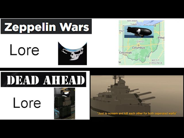 Zeppelin Wars Lore vs Dead Ahead Lore