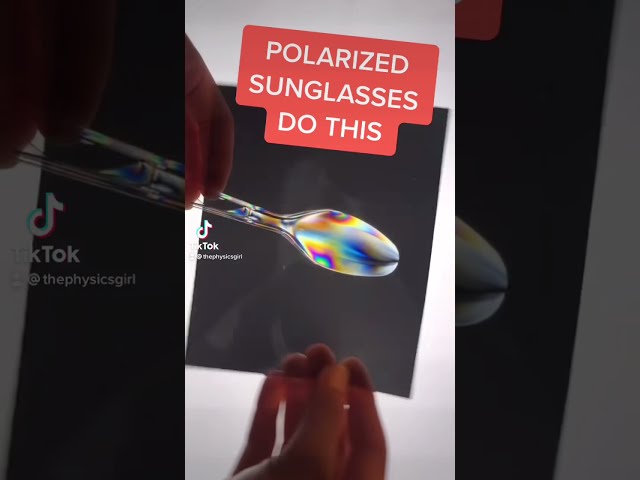 Do you have polarized sunglasses at home? Try this! #shorts