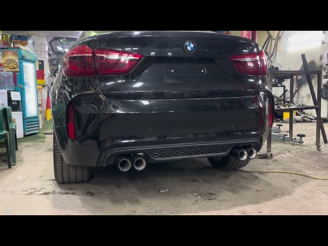 BMW X6 Exhaust Sound