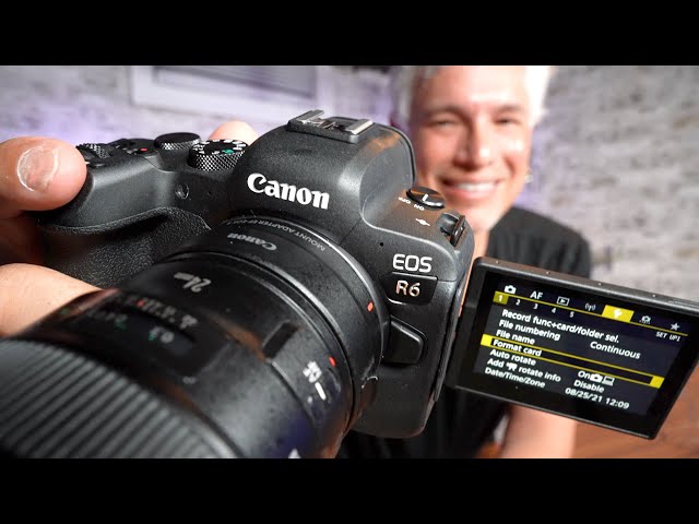 Canon EOS R6 Training Tutorial & Settings