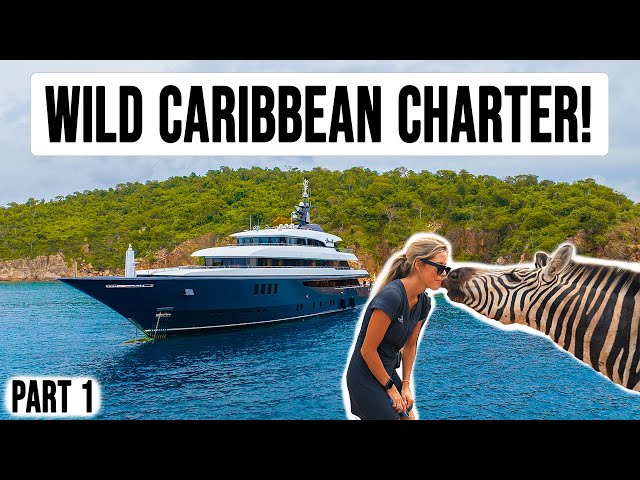 8 Days on a SUPERYACHT: The Ultimate Caribbean Adventure! Part 1