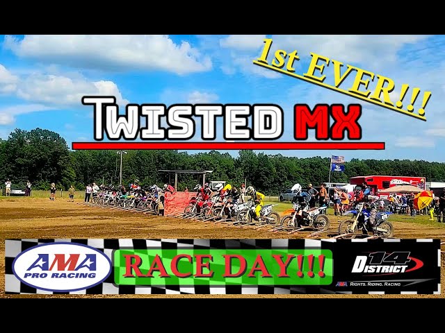 Twisted MX Open D-Class AMA Race | My first two AMA/ D14 Motos