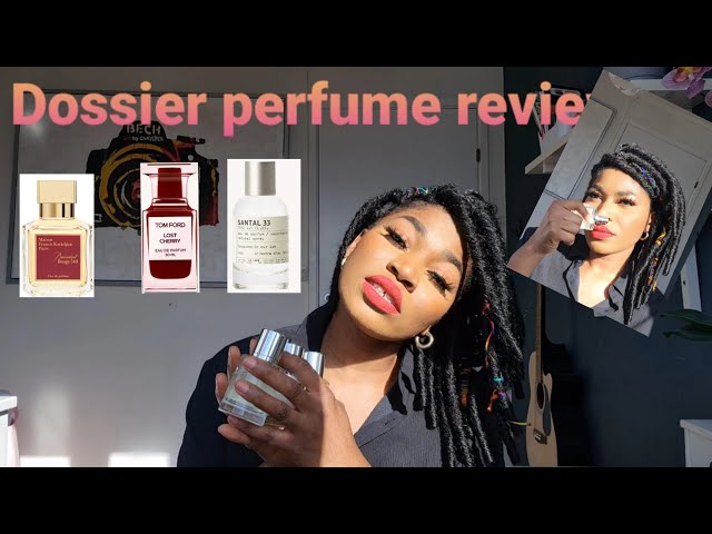 My perfume collection|Dossier perfume review|Baccarat 540 dupe, Tom Ford lost Cherry,Le Labo s.33