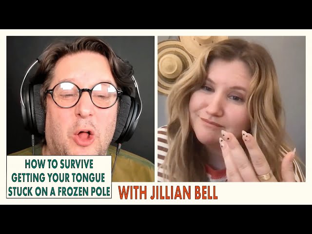 How to Survive Getting Your Tongue Stuck on a Frozen Pole with Jillian Bell | Don't Panic | Podcast