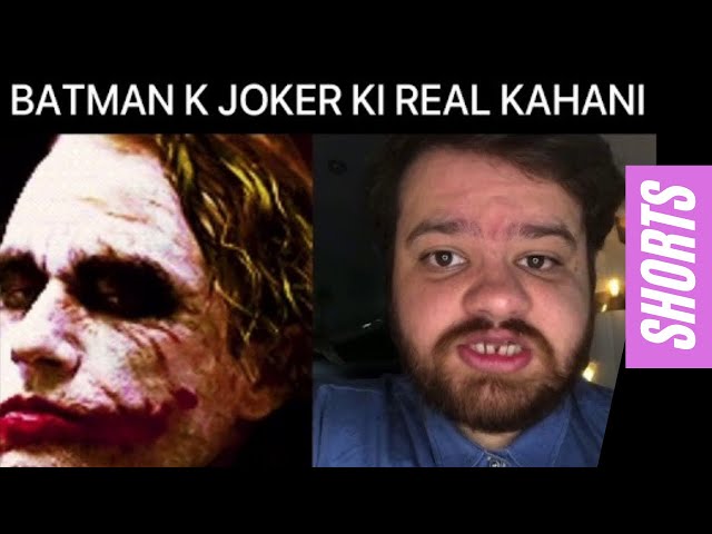 Batman k Joker ki real story #shorts