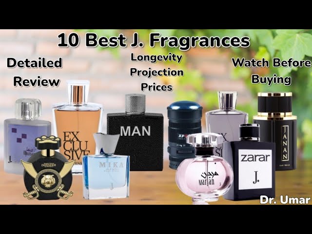 10 Best J. Fragrances | Detail Review | Watch Before Buying | Performance | Prices |