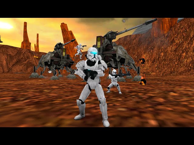 Star Wars: Battlefront II - Geonosis Acclamator Crash Site - Republic