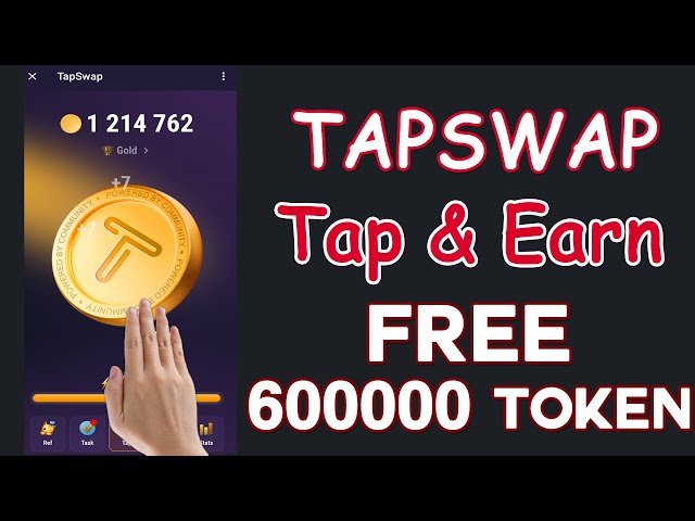 Tapswap Tapping Telegram App | Earn Money by Tapping your Mobile | Tap and Earn