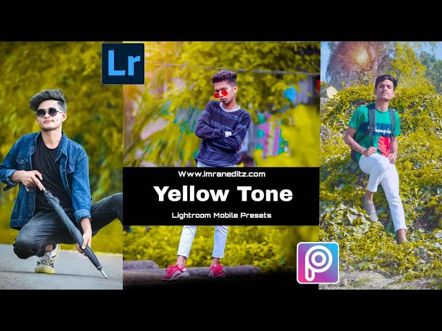Lightroom Mobile Preset Free DNG |Yellow And Orange Colour Tone Presets | Lr Preset Editing Tutorial