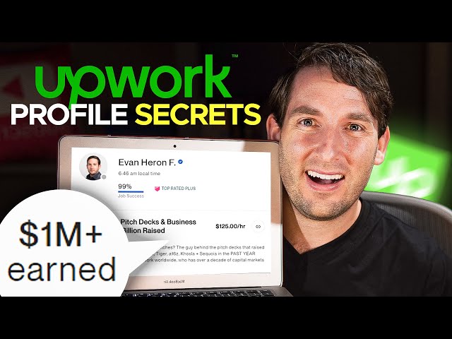 Upwork Profile Secrets I Used to Make OVER $1.5 Million (Advanced Tips + FREE Profile Worksheet)