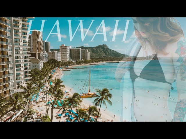 Hawaii's Waikiki Beach in 4K: A Travel Vlog 🌴 #Waikiki #Hawaii #4KTravel #4k #subscribe