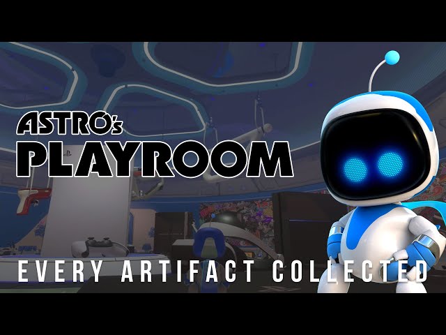 Astro's Playroom (PS5 4K 60fps) All Artifacts Collected