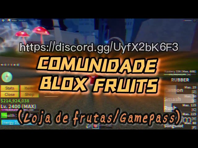 💎Comunidade de Blox fruits (Trades/Loja)