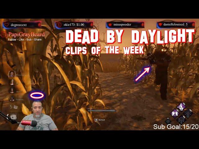 PapiGrayBeard Playing Dead By Daylight Clips of the Week Vol. 001