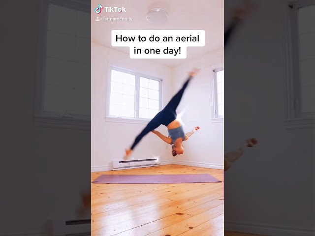 How to do an Aerial in One Day! | Anna McNulty TikTok