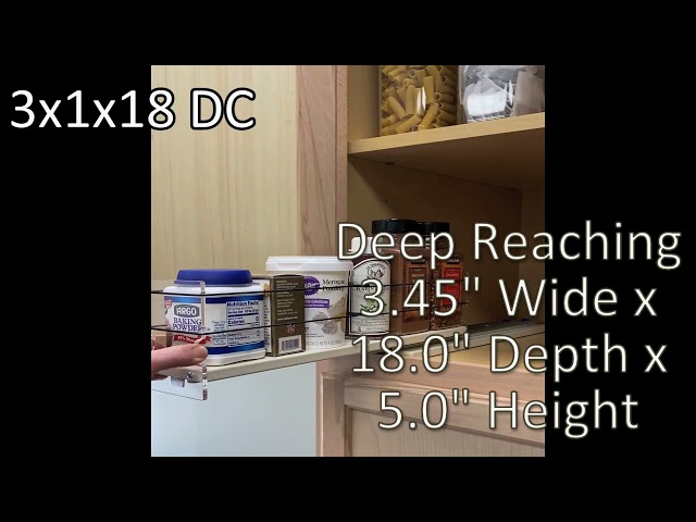 3x1x18DC Spice Rack Drawer