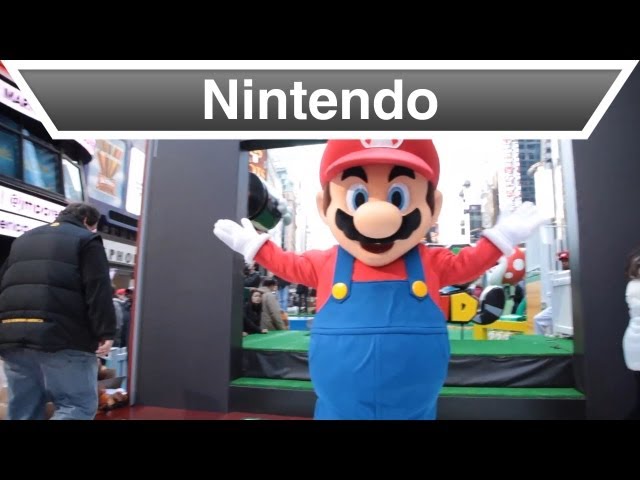 Nintendo - Super Mario 3D Land Takes Over Times Square