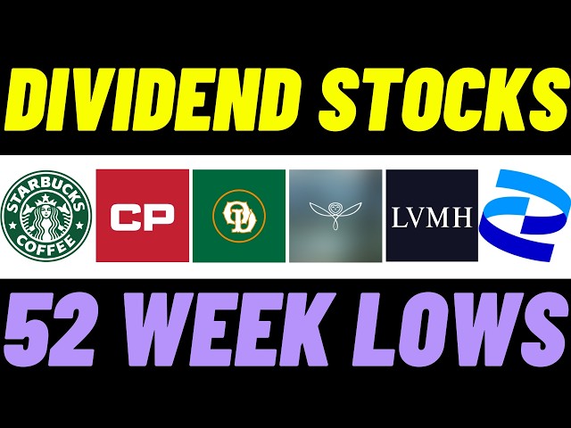 6 Dividend Stocks To Buy Near 52 Week Lows?
