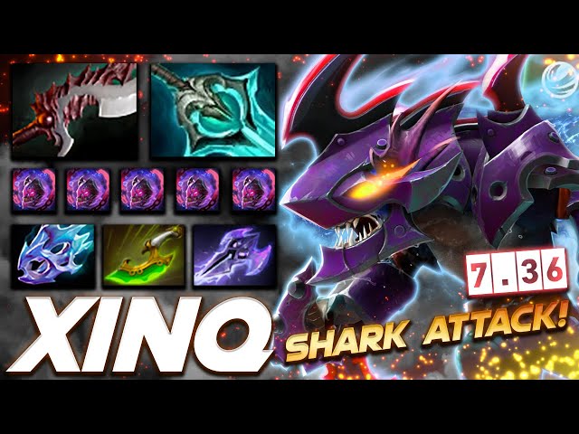 XinQ Slark Shark Attack - Dota 2 Pro Gameplay [Watch & Learn]