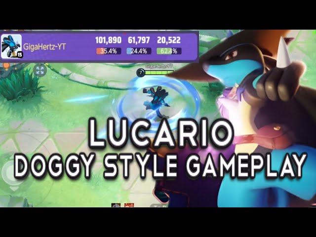 WATCH HOW LUCA DOES 100K IN DOGGY STYLE | GigaHertz Pokemon Unite