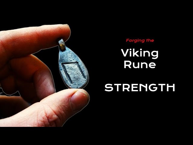 Forging a Viking "Strength" Rune Necklace | Messenger Forge