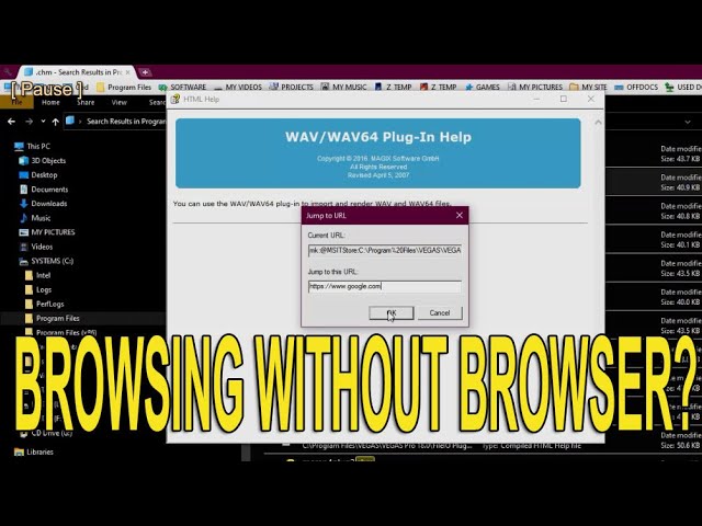 Browse the Web Without Browser, Can You?