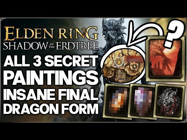 Shadow of the Erdtree - Unlock the New STONE DRAGON & 2 Secret Weapons - Painting Guide Elden Ring!