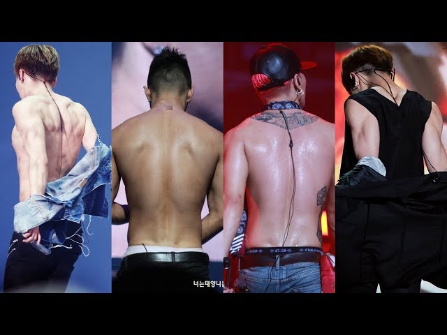 15 Male Idols With The Lovely Backs In K-Pop