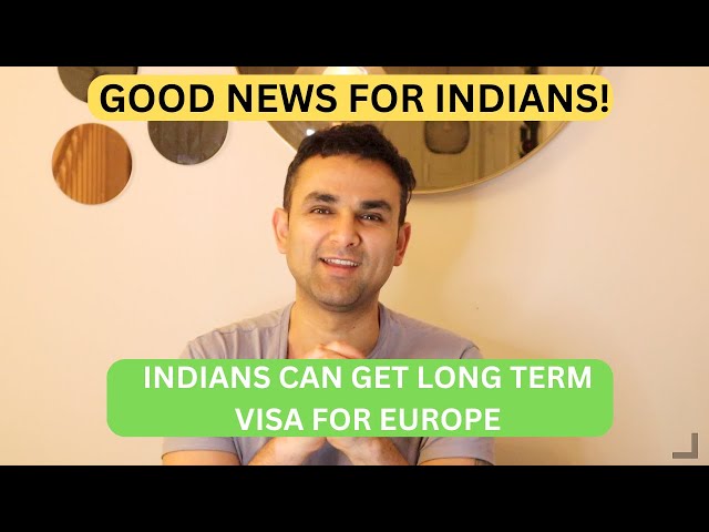 😃  Indians Can Get Long Term Schengen Visa | New Schengen Visa Rules for Indians