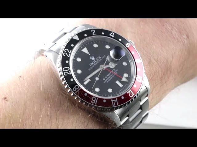 Rolex GMT-Master II “COKE” Bezel 16710 Luxury Watch Review