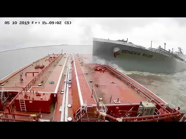 10 Craziest Moments When Ships Collided - Caught on Camera