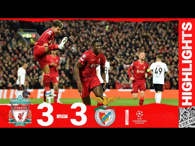 HIGHLIGHTS: Liverpool 3-3 Benfica | FIRMINO & KONATE BOOK A PLACE IN THE SEMIS