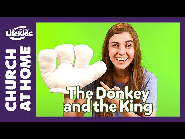 Church at Home: Bible Adventure | The Donkey and the King: Week 4 | LifeKids Online