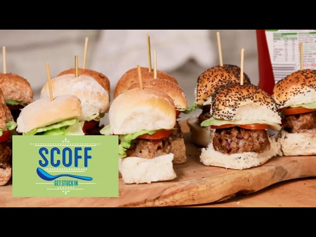 Kid-Friendly Mini Burgers | Cooking For Kids