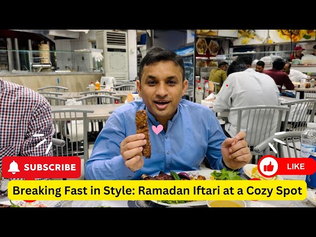 Breaking Fast in Style: Ramadan Iftari at a Cozy Spot #vlogs #roamingvlogs