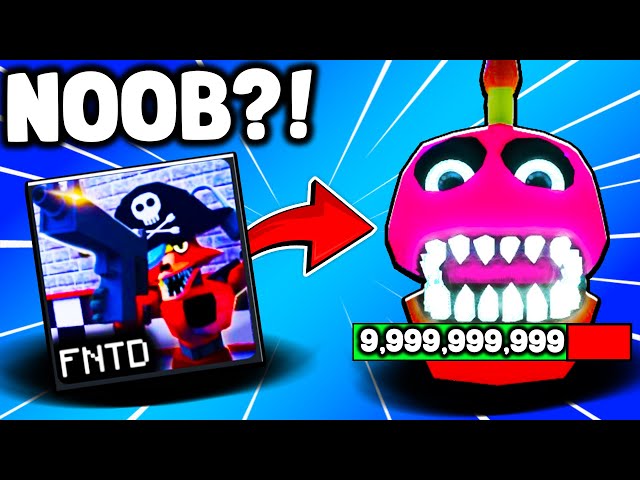 I STARTED OVER AS A NOOB?! (Five Nights TD)