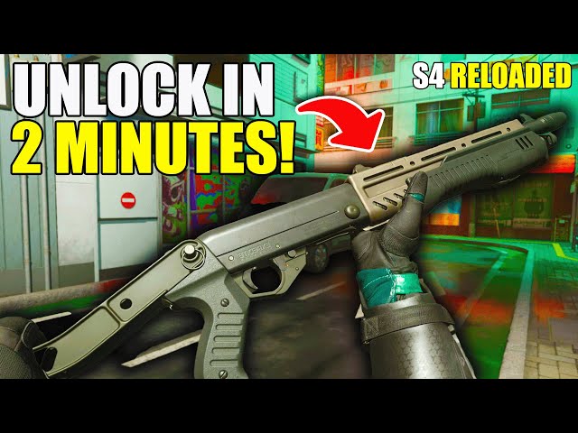 How To INSTANTLY UNLOCK SPAS 12- RECLAIMER 18 in MW3 / Warzone Season 4 RELOADED!