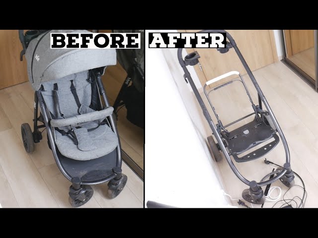 How To Disassemble & Wash Joie Pushchair Fabric Cover
