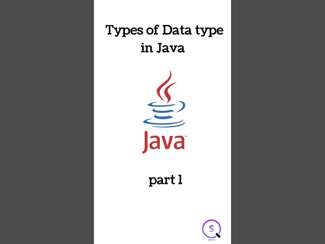 Types of Data type in Java #shorts #youtubeshorts #datatypes