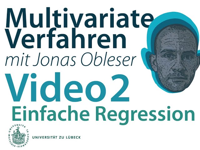 Multivariate Verfahren: Video 2: Einfache Regression