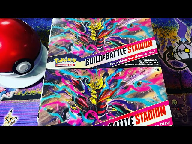Hurricanes and Pokémon cards! Cracking into the new Lost Origin Build and Battle Stadium!!!